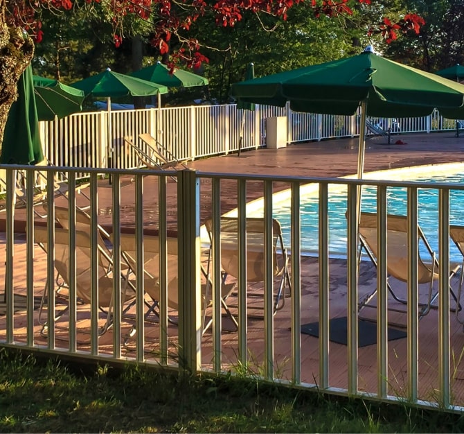 Pool fence installation