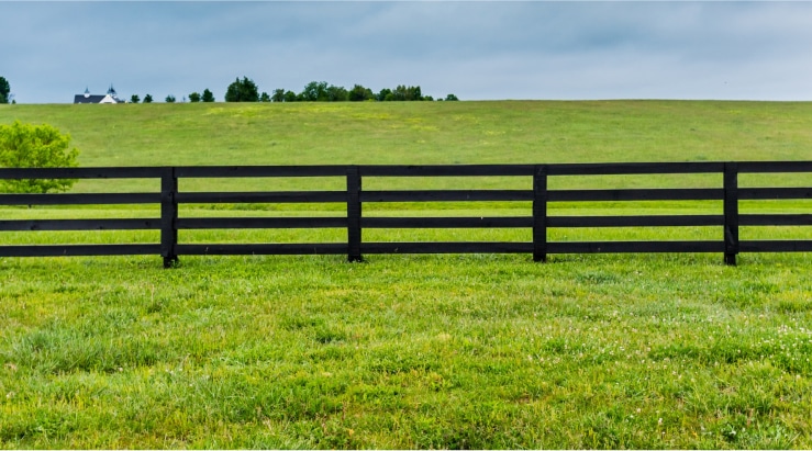 agriculture fence installation