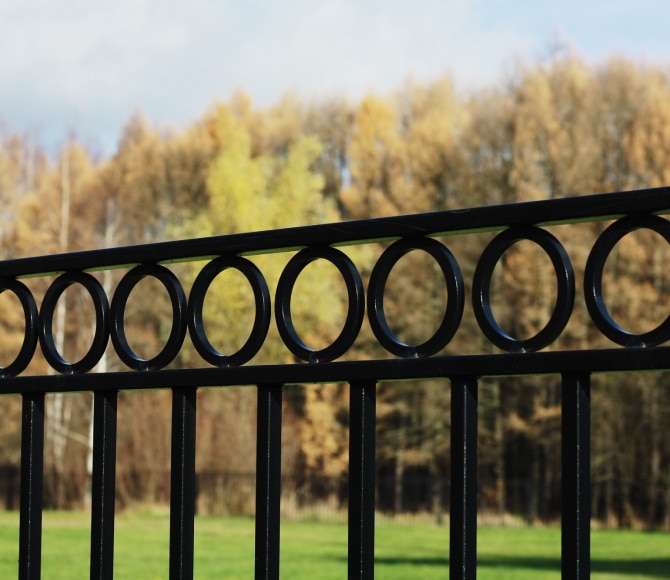 ornamental aluminium fence