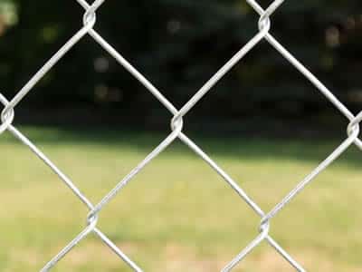 Aluminized Chainlink fence