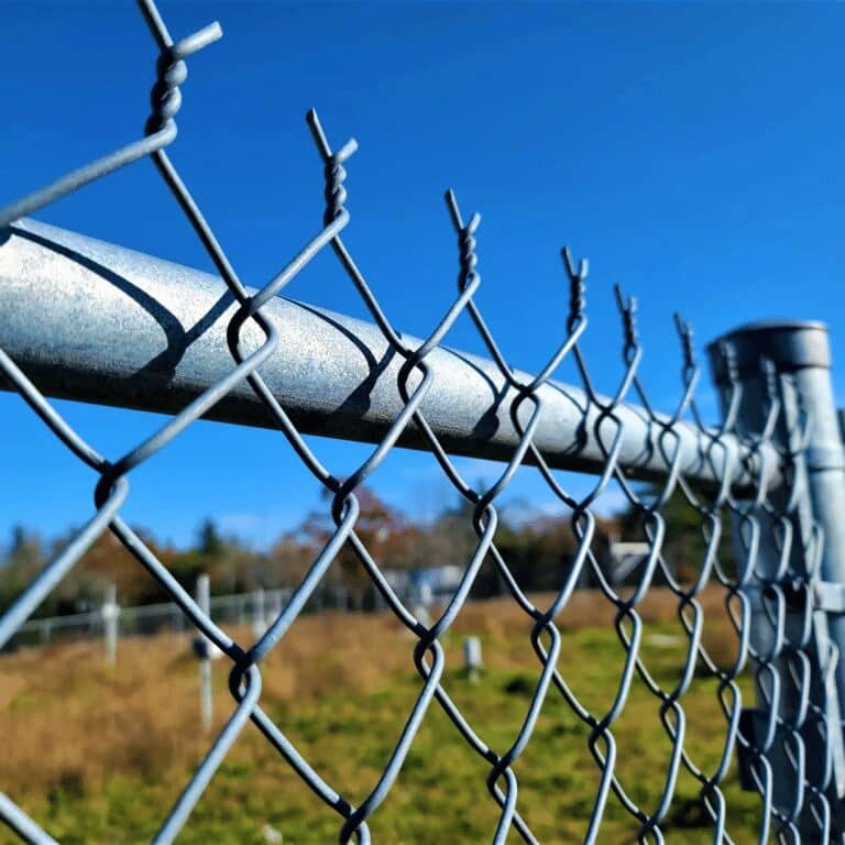 Galvanized Chainlink fence